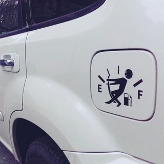 Tem dán nắp bình xăng ô tô