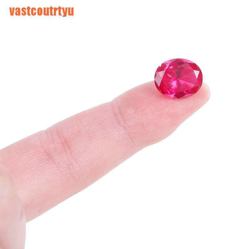 Đá Ruby Đỏ 10x12mm Cắt Đá Aaaaa Vvs