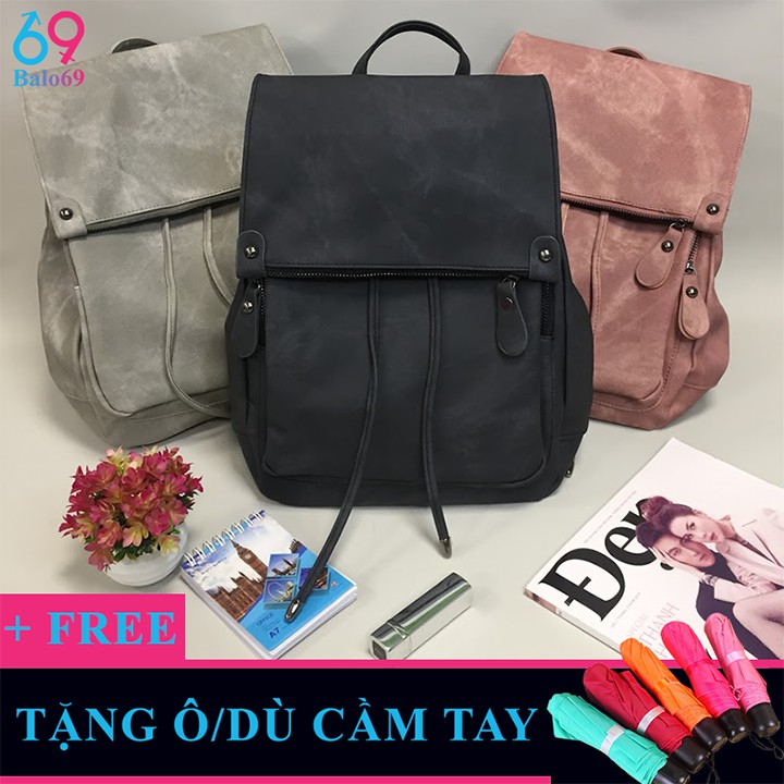 [BẢO HÀNH 69 NGÀY] BALO DA NỮ CÁ TÍNH-CNS05