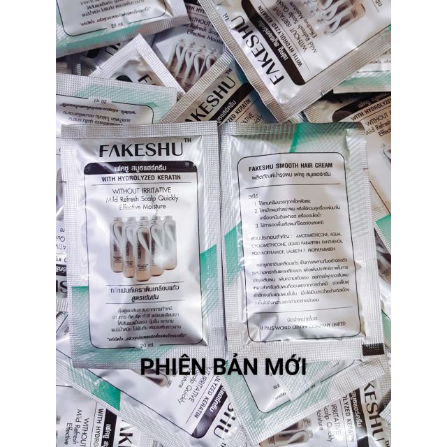 KEM Ủ TÓC FAKESHU SIÊU PHỤC HỒI THÁI LAN DẠNG GÓI 20ML