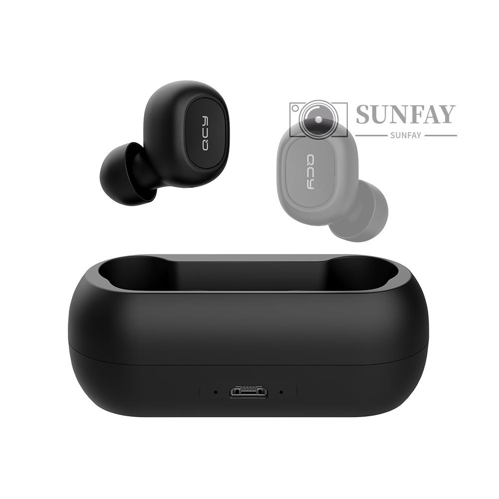 Tai nghe bluetooth 5.0 QCY T1 TWS với micro kép cho âm stereo 3D độc đáo