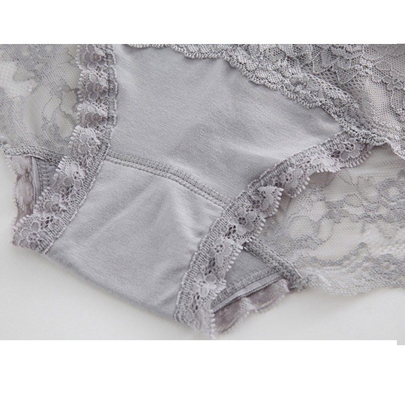 AOFEIQIKE AOFEIQIKE Quần Lót Ren Khoét Lỗ Plus Size M-XXL