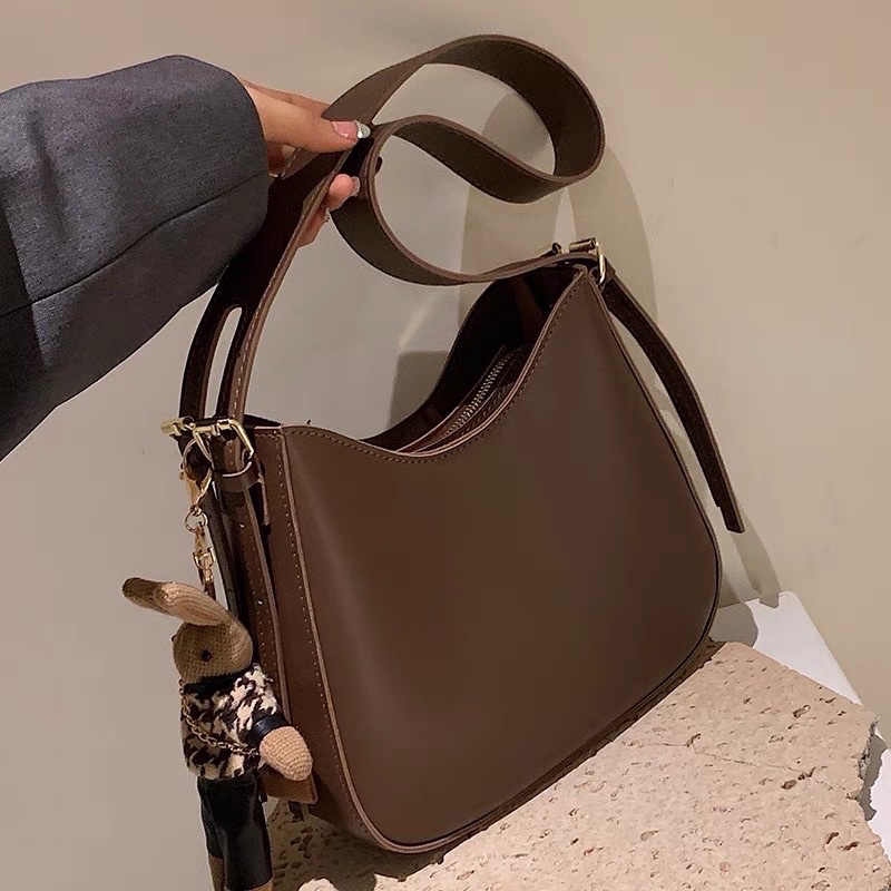 Túi xách nữ đeo chéo Da Trơn giá rẻ thời trang Hàn Quốc MS02