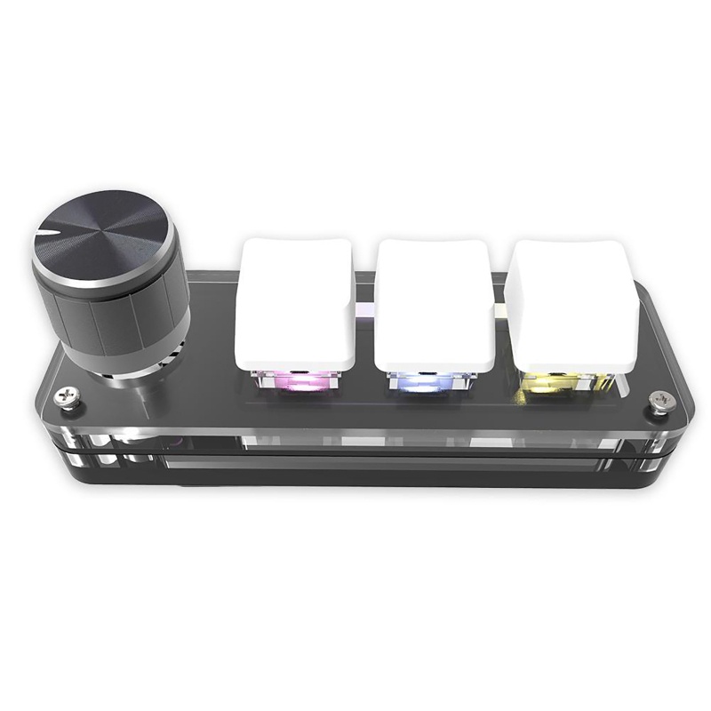 Bàn Phím Mini 3 Nút Bấm Kết Nối USB Cho Máy Tính