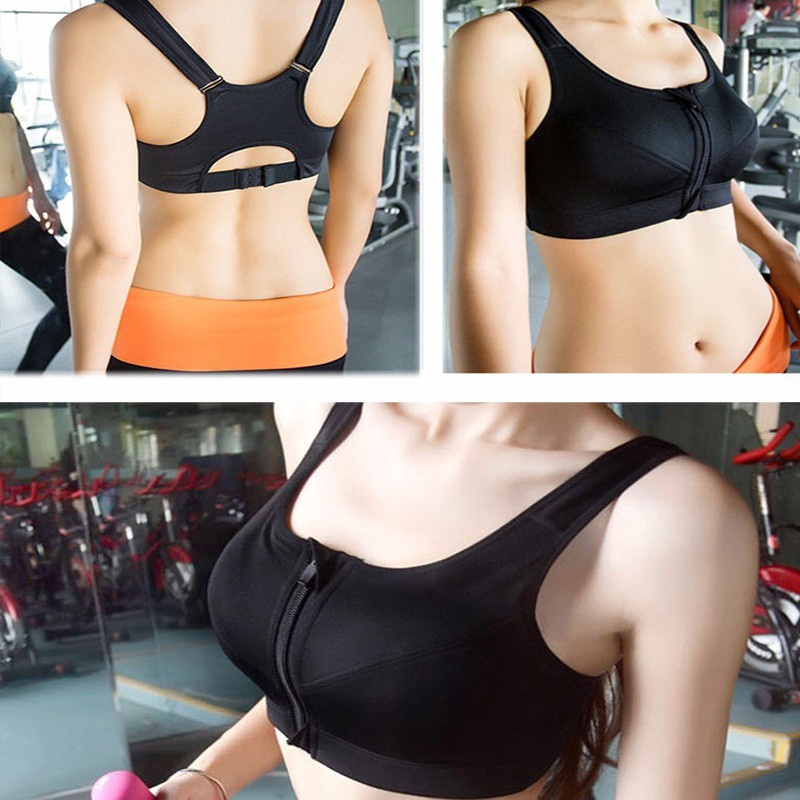 Bra Thể Thao Có Khoá Kéo Size S-5XL