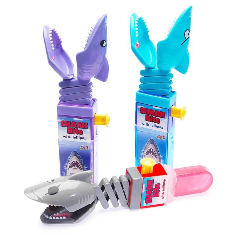 Kẹo mút cá mập Shark Bite Kidsmania 17g