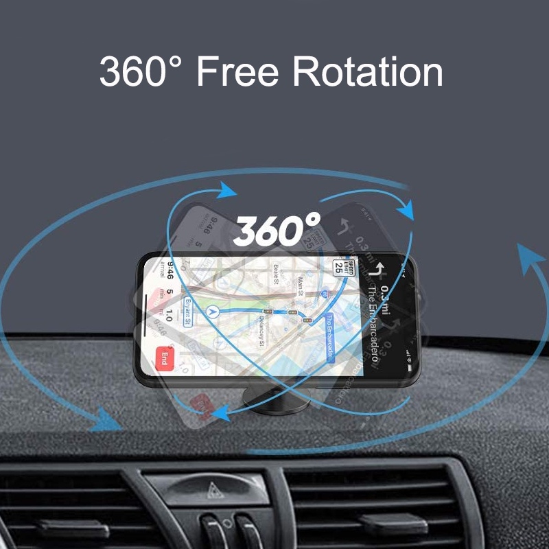 Giá Đỡ Điện Thoại Từ Tính Gắn Lỗ Thông Gió Xe Hơi Cho iPhone Samsung Xiaomi GPS