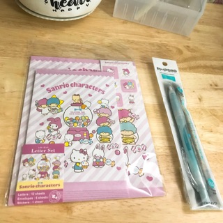 Giấy viết thư kèm bao thư dễ thương của Nhật