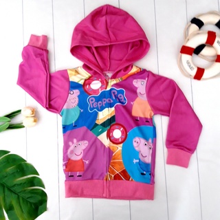 Áo khoác Heo Peppa dễ thương cho bé gái
