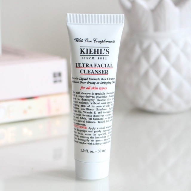 Sữa rửa mặt Kiehls mini da dầu và da khô 30ml Sữa rửa mặt Kiehl’s Hoa cúc Calendula - Ultra Facial Cleanser anvishop