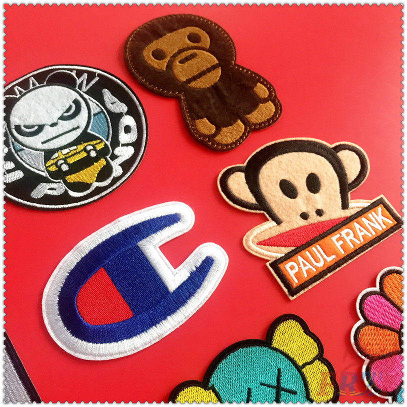 Miếng dán thêu thời trang dòng thứ 4 nhiều kiểu dáng tự chọn DIY