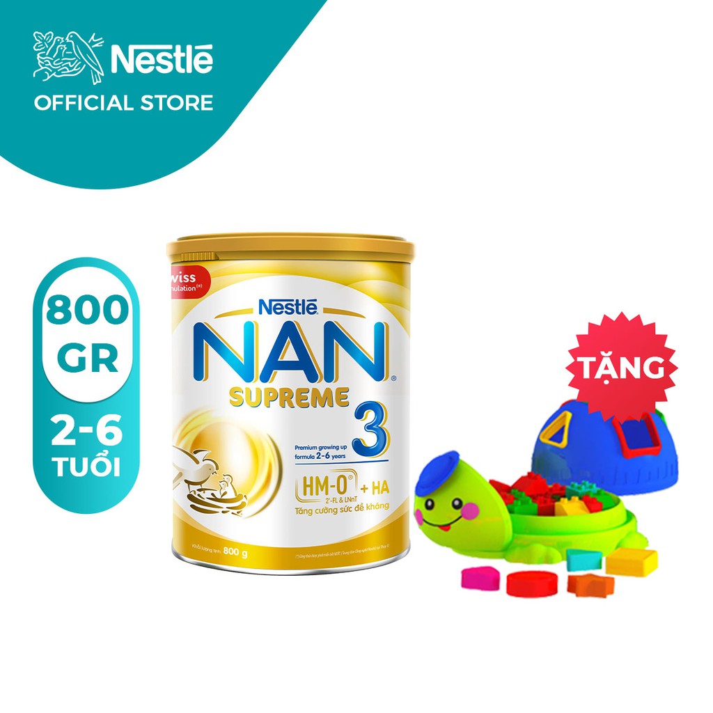 HTN86  - Sữa bột NAN Supreme 3 800g