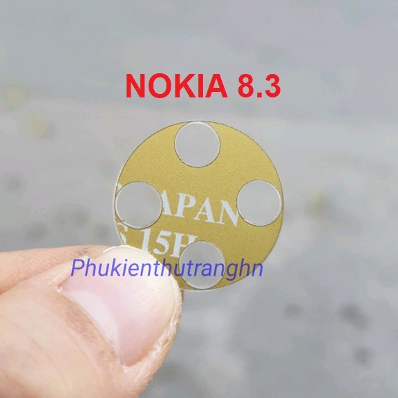 Dán cường lực Nano vệ camera Nokia 8.3 chống trầy xước bụi bẩn - Phukienthutranghn