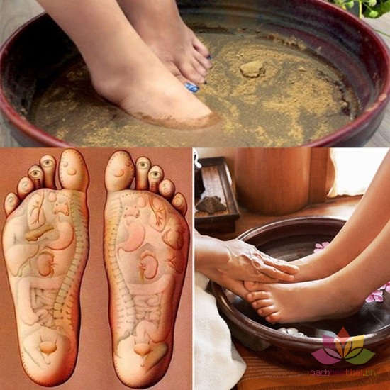 Thảo ḋược ngâm châŋ Thai Herbal Foot Thailand