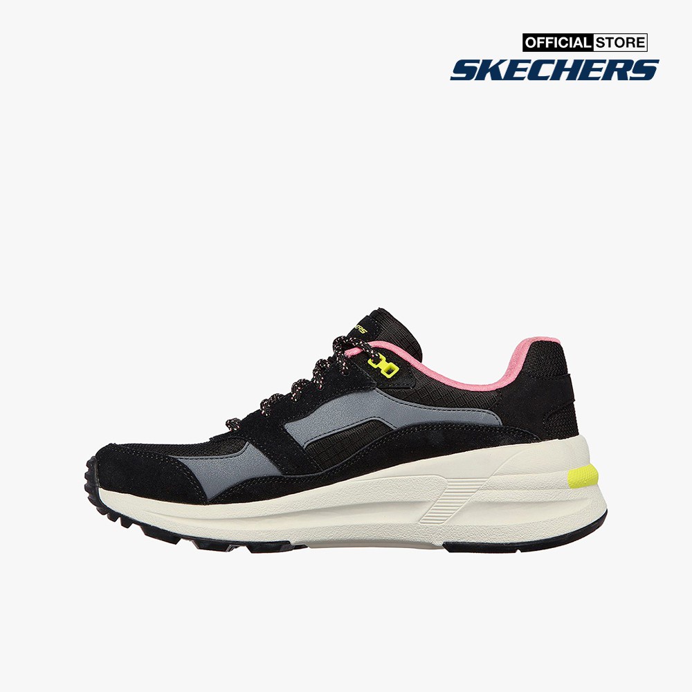 SKECHERS - Giày sneaker nữ thắt dây hiện đại 149626-BKMT