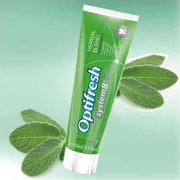 KEM ĐÁNH RĂNG - O.ptifresh System 8 Herbal Blend Toothpaste - 31673