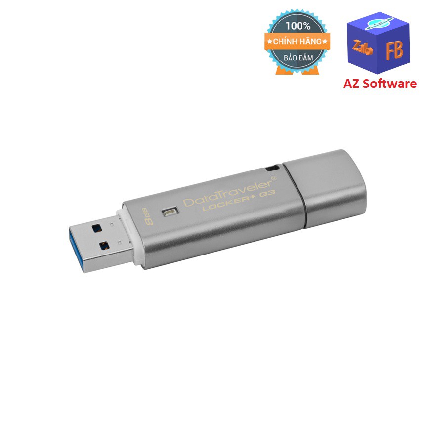 USB An toàn KINGSTON DataTraveler Locker+ G3 - Bảo hành 2 năm