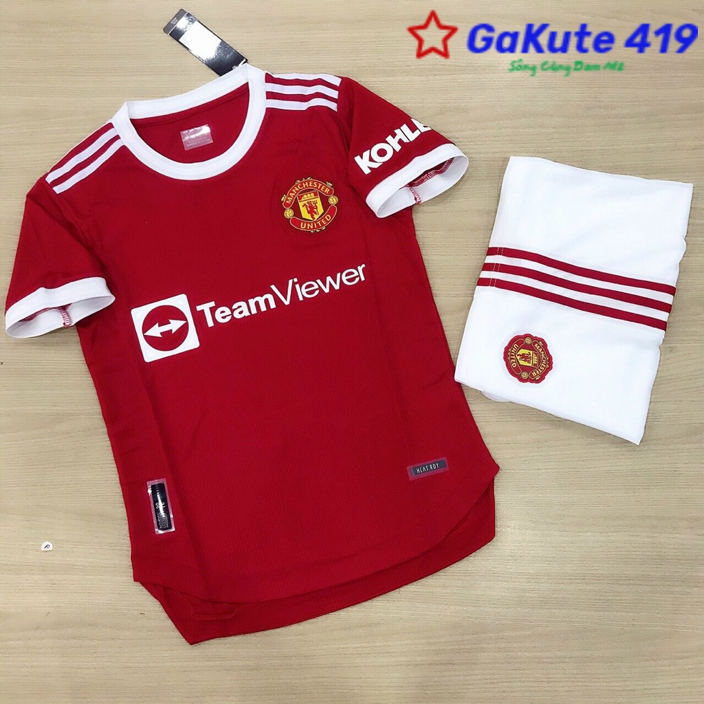 Áo Bóng Đá CLB Manchester United -Hàng Gai Chất Polyeste Thái Cao Cấp-Cam Kết 100% Y Hình full logo nhiều mẫu