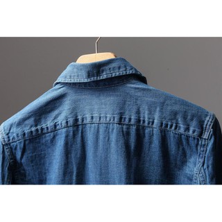 Áo sơ mi jean denim ASMB04
