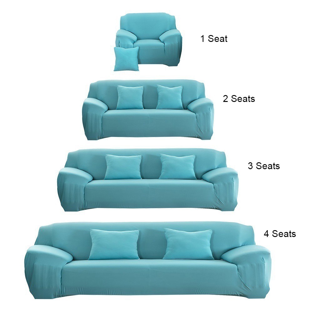 Vỏ bọc cho ghế sofa nhiều màu tùy chọn 0.9m-2m4