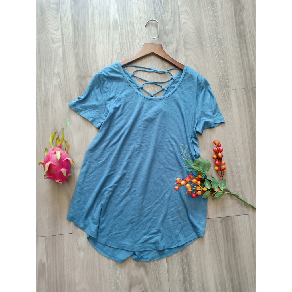 áo thun đan dây sau lưng bigsize