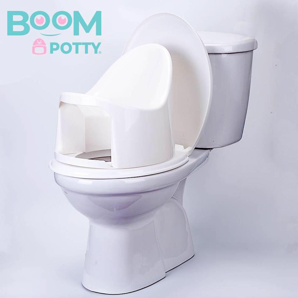 Bô Rửa Đa Năng Boom Potty Màu Trắng (CHÍNH HÃNG) CHO BÉ.