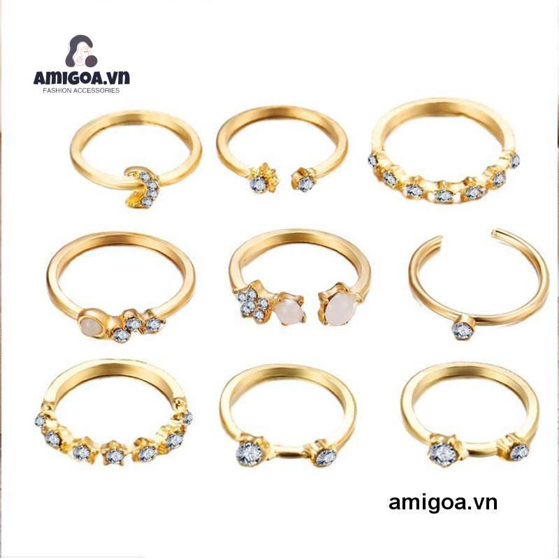 Nhẫn Mạ Vàng Hình Bướm Phong Cách Bohemian Hàn Quốc Cổ Điển Cho Nữ