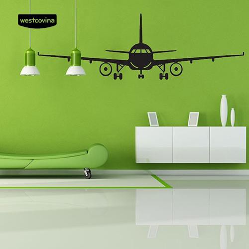 Sticker dán tường hình máy bay