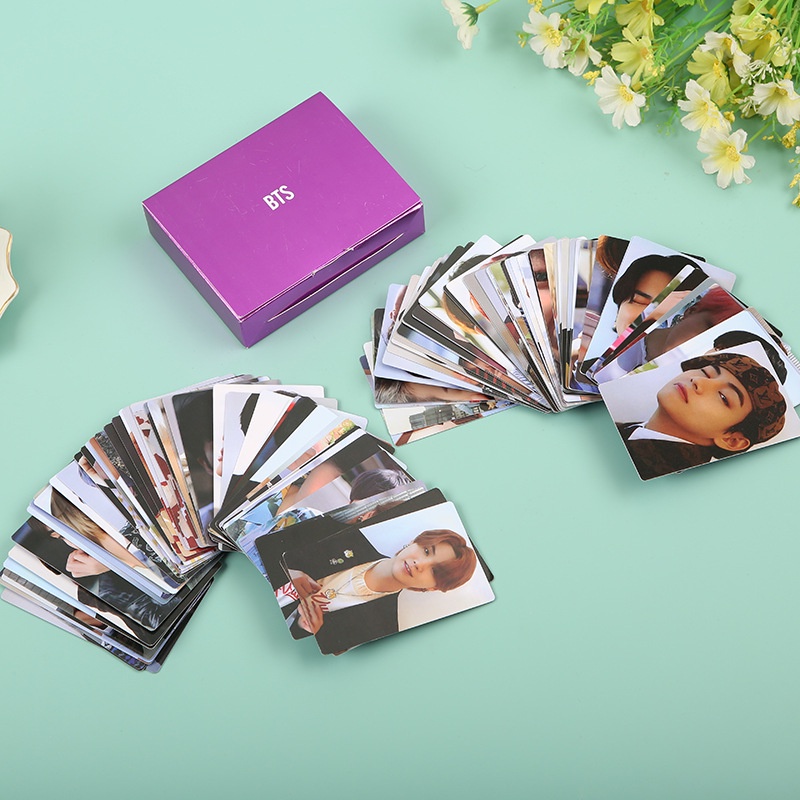 Set 101 Tấm Ảnh 101 Tấm Thẻ In Hình Các Thành Viên Nhóm Nhạc KPOP DICON
