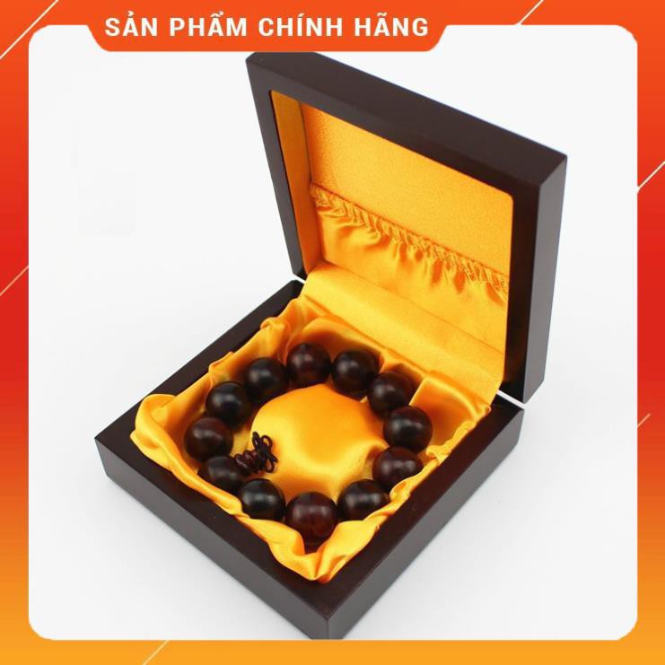 *giá tốt* Hộp gỗ lót lụa vàng đựng vòng tay cực sang trọng.Hộp trang sức gỗ cao cấp (kèm video)