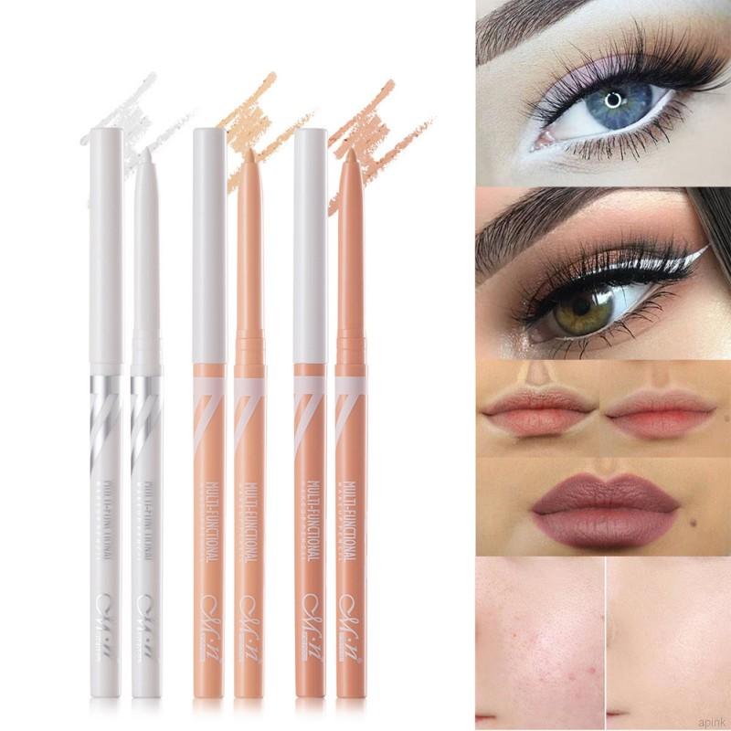 [Hàng mới về] Bút kẻ mắt đa năng che khuyết điểm chống nước thiết kế xoay được