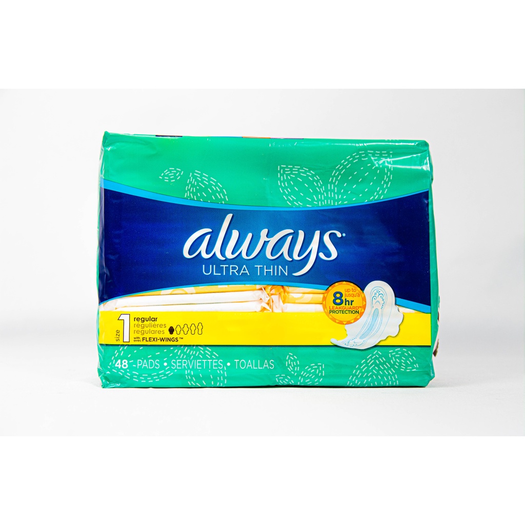 BĂNG VỆ SINH ALWAYS ULTRA THIN (48 MIẾNG) - Size 1