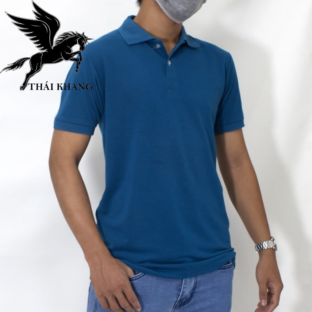 Áo thun nam có cổ vải cá sấu cotton cao cấp chất lượng không xù lông loại áo thun ngắn tay form vừa vặn vải đẹp ATCS02 | BigBuy360 - bigbuy360.vn