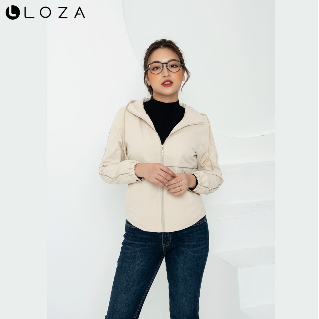 Áo jacket nữ phối viền-LOZA LJ10002 | BigBuy360 - bigbuy360.vn