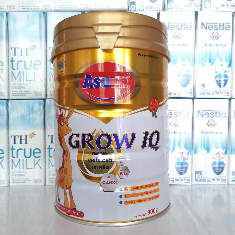 Sữa tăng chiều cao Grow IQ Asuen 900G