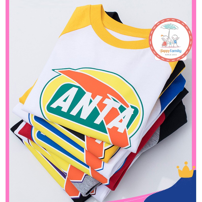 Bộ quần áo cho bé ANTAKID Size từ 9-40kg. Chuẩn shop - Logo thương hiệu Thun cotton 100% co giãn 4 chiều, mát, mịn