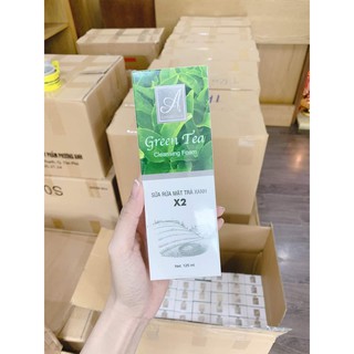 Sữa Rữa Mặt Trà Xanh Chữ A X2 Chính Hãng
