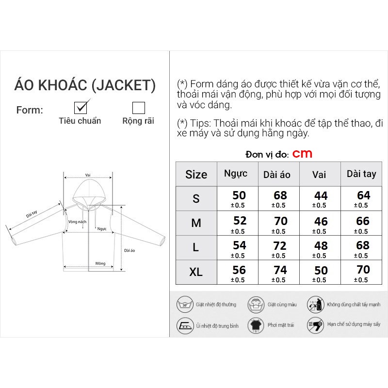 Áo Khoác Nam Thiết Kế Có Nón YaMe Classic 12VAHDT Văn Hiến Chi Bang Ver2 19879