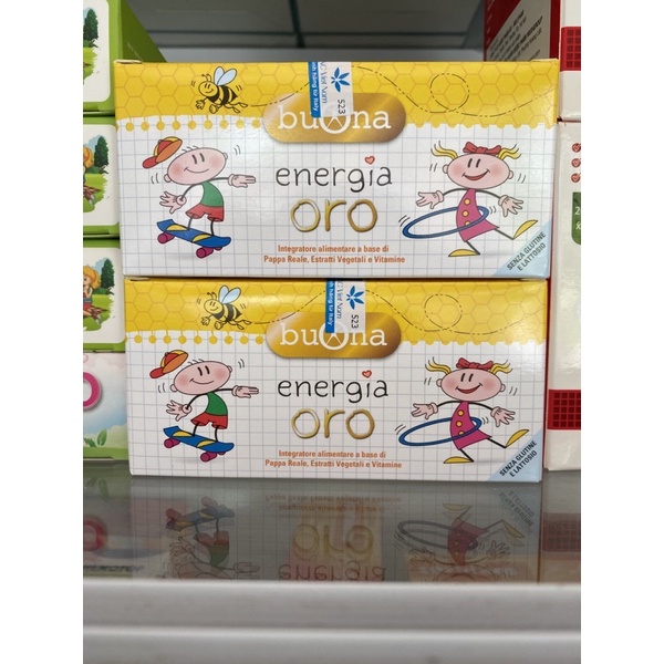 Siro ăn ngon buona energia oro hộp 10 lọ