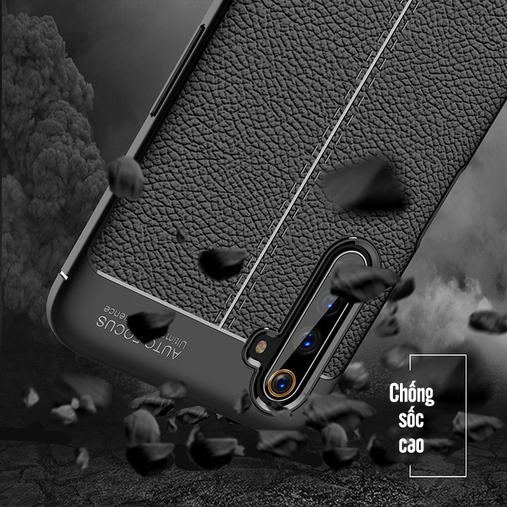 Ốp lưng realme 6 / realme 7 / realme 7 pro da nhám , lưng tản nhiệt cao cấp chính hãng auto