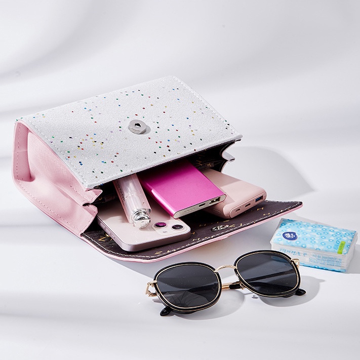 Túi Nữ Đeo Chéo T39 Thời Trang Màu Hồng