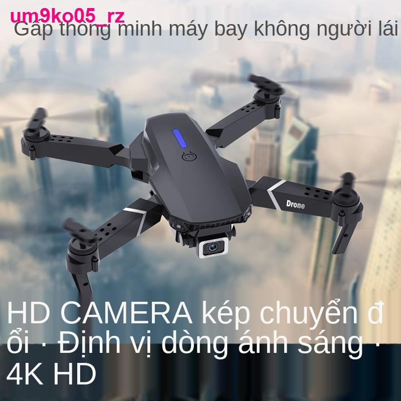 đồ sơ sinhGấp máy bay điều khiển từ xa độ cao cố định 4k UAV HD chuyên nghiệp chụp ảnh trên không quadcopter đồ chơi