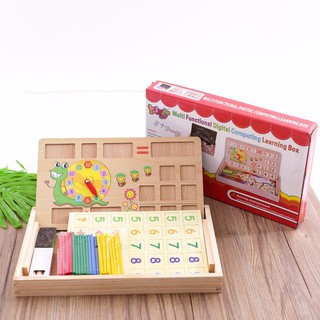 Bảng số học toán bằng gỗ