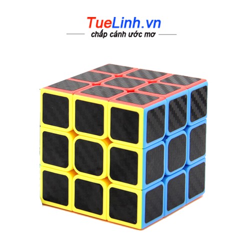 BỘ RUBIK CARBON 2x2 3x3 4x4 5x5 Pyraminx Megaminx Skewb Square-1 SQ1 Tam Giác 12 Mặt Rubic