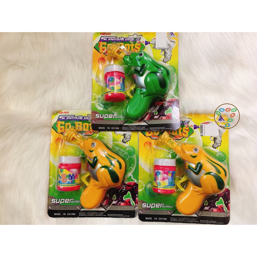 Súng Thổi Bong Bóng Xà Phòng Tự Động Hình Thú