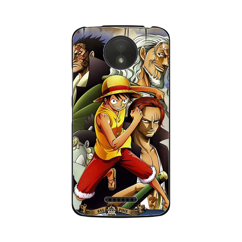 Fashion One Piece Cartoon Case For Motorola C XT1750 XT1754 XT1755 XT1758 Moto C Plus XT1754 XT1723 Cover Zoro Soft Shell