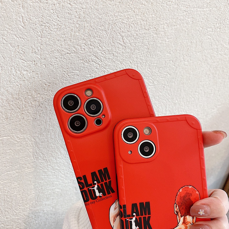 Ốp Điện Thoại Mềm In Hình SLAM DUNK Cho iPhone 14 Pro Max 13 11 12 Pro Max Xs Max XR