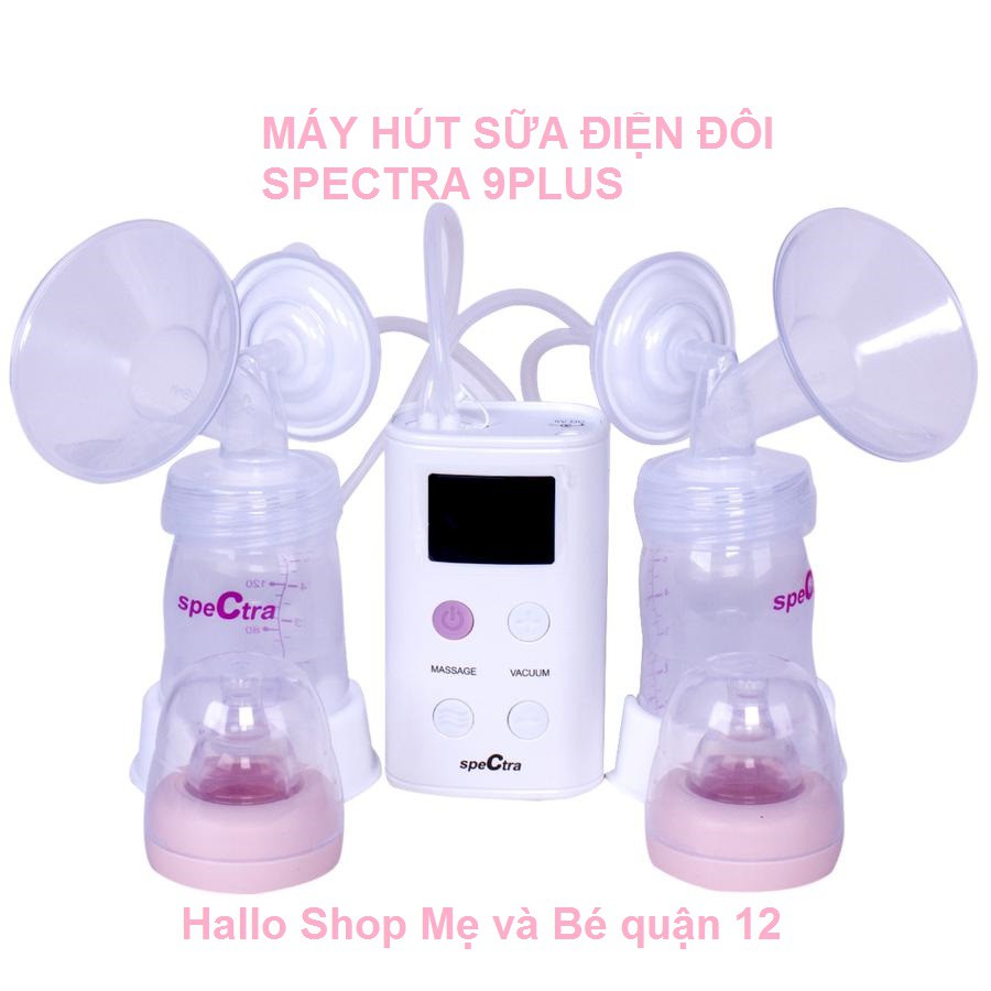 Máy hút sữa Spectra 9plus( TẶNG KÈM PHỤ KIỆN TRỊ GIÁ 235K)