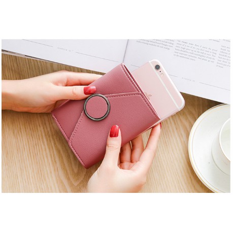 [CỰC RẺ] VÍ DA NỮ YOUNG NÚT TRÒN V178 PHONG CÁCH HAN QUỐC | BigBuy360 - bigbuy360.vn