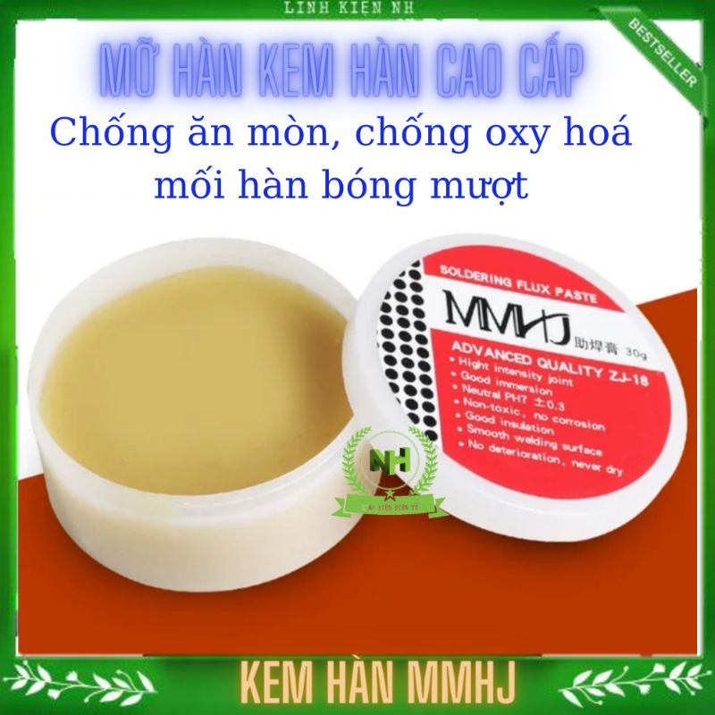 Mỡ hàn/ kem hàn trung tính không dầu MMHJ cao cấp